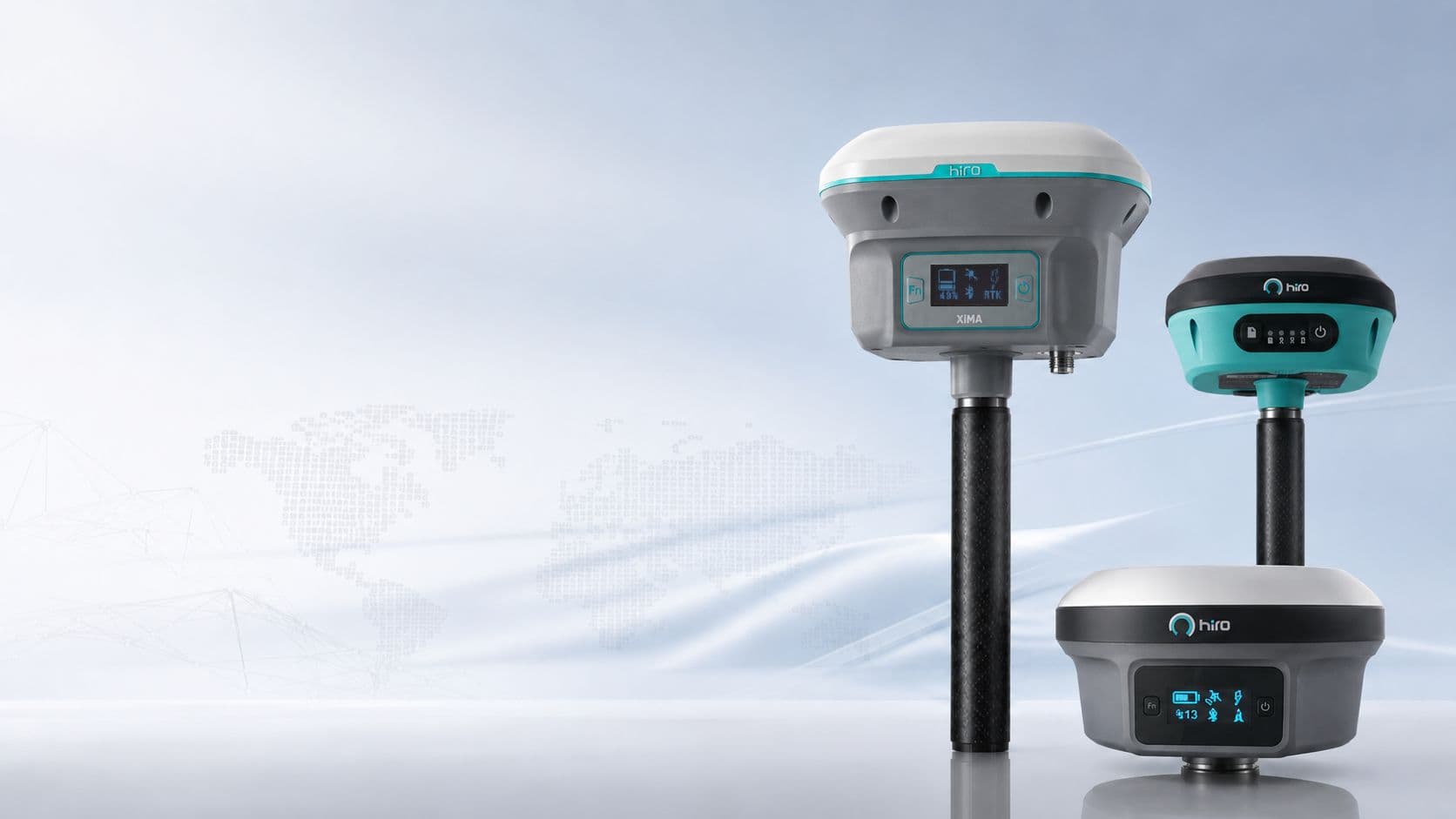 گیرندههای نقشهبرداری GNSS و RTK