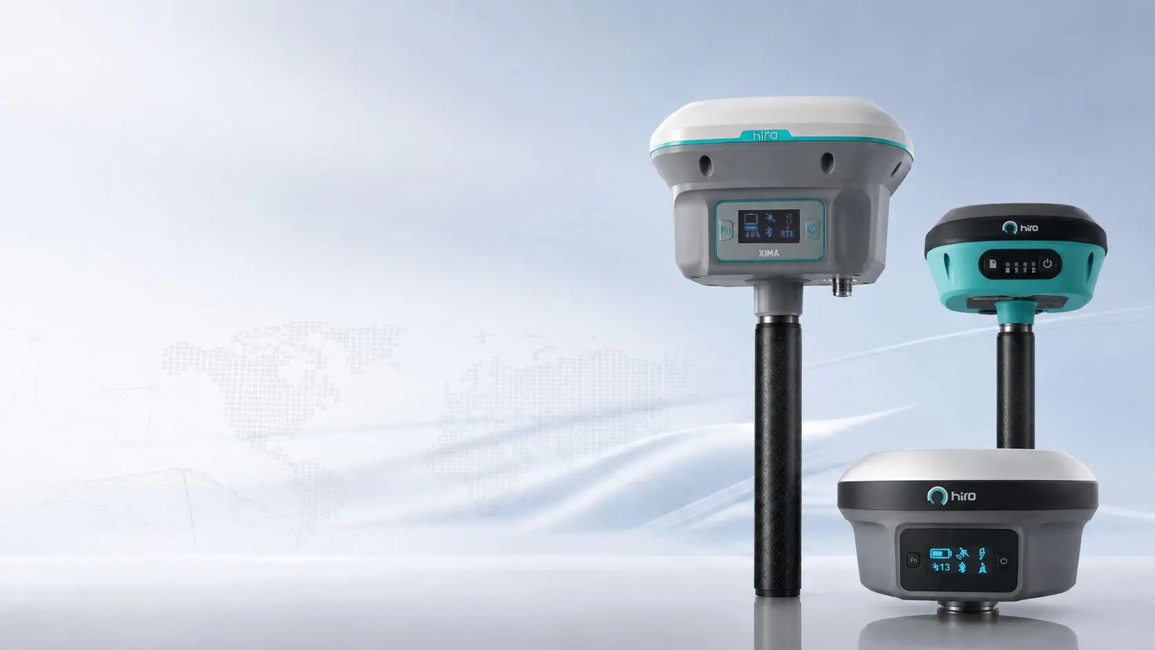 گیرندههای نقشهبرداری GNSS و RTK