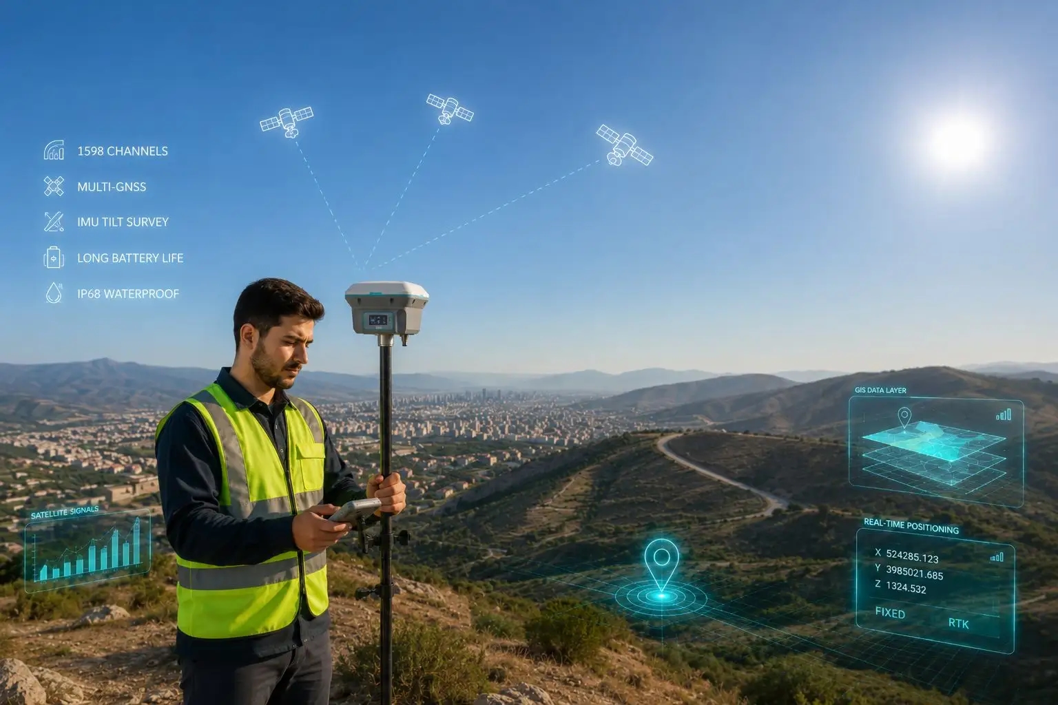 RTK، CORS و سرویس تصحیحات