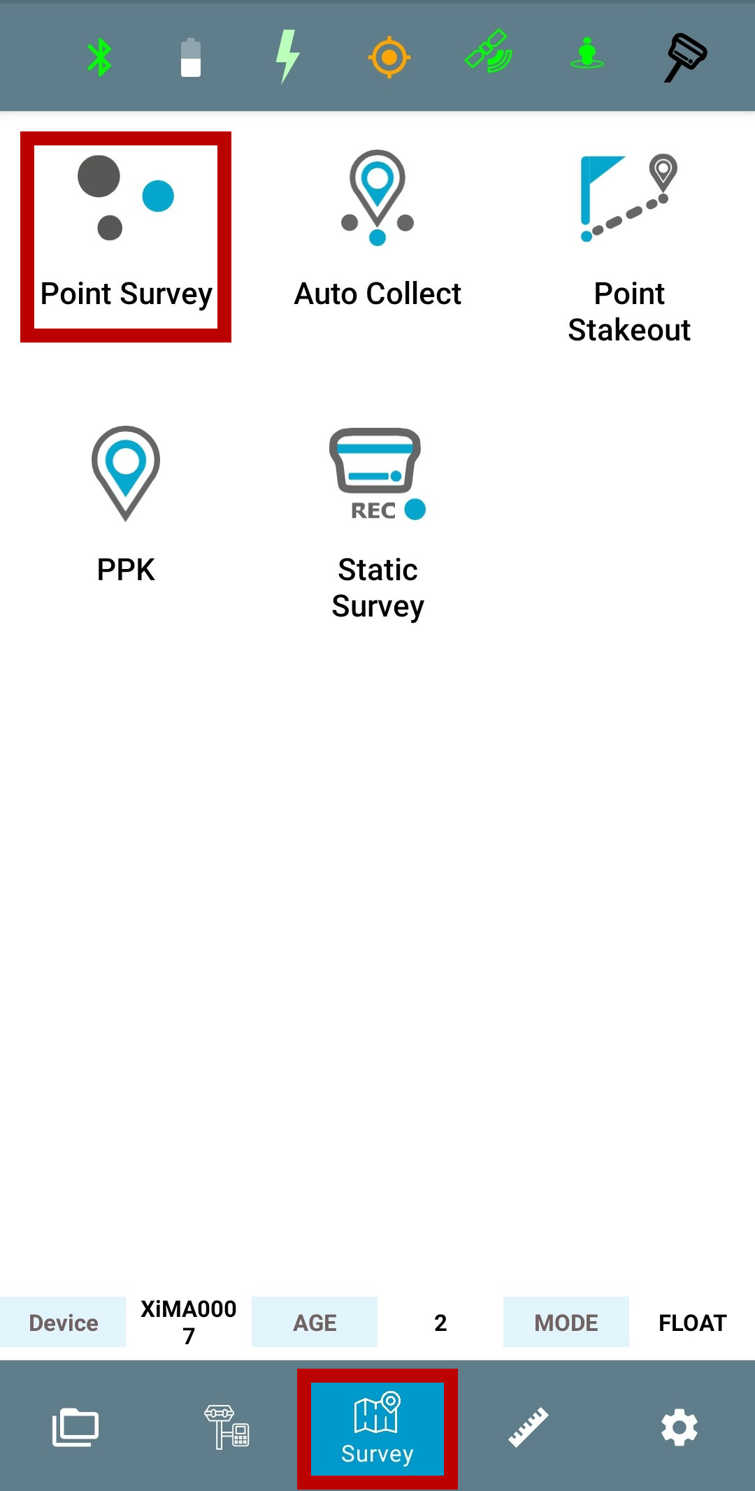 pointsurvey